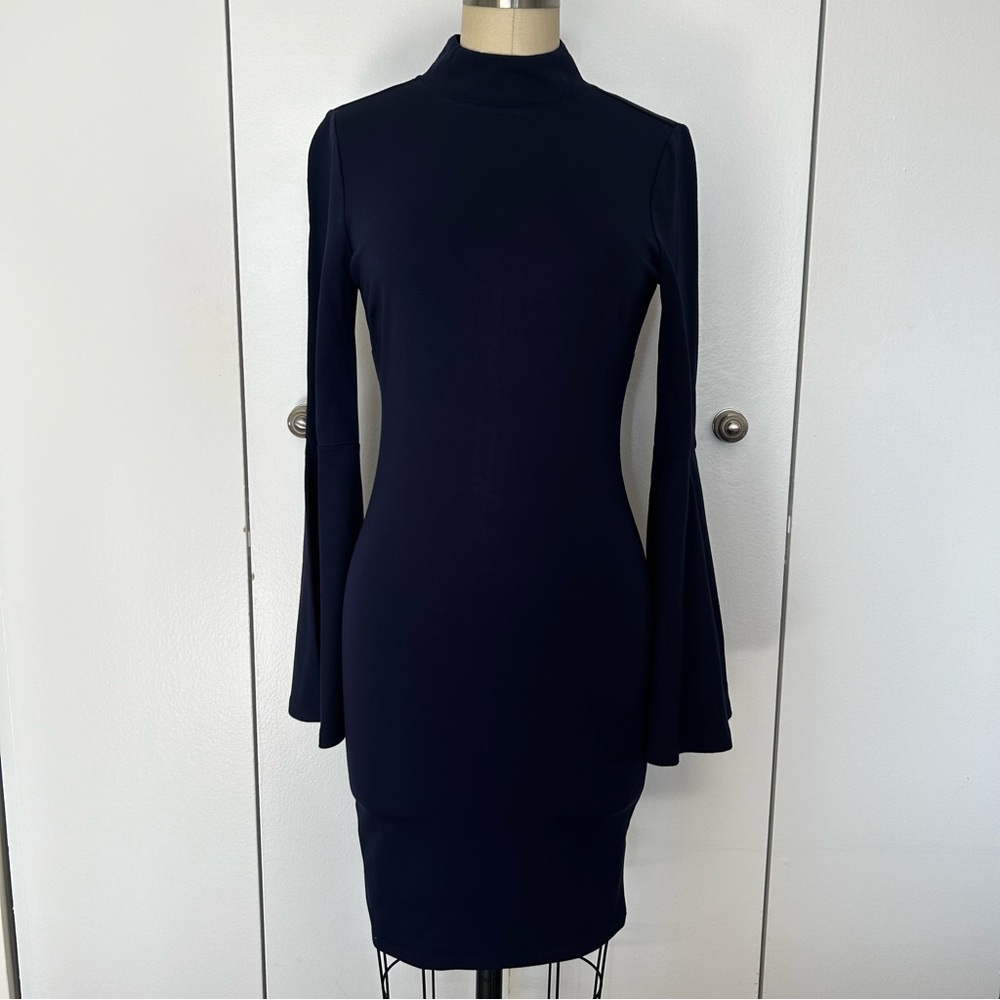 NWOT Venus Bodycon Bell Sleeve Dress